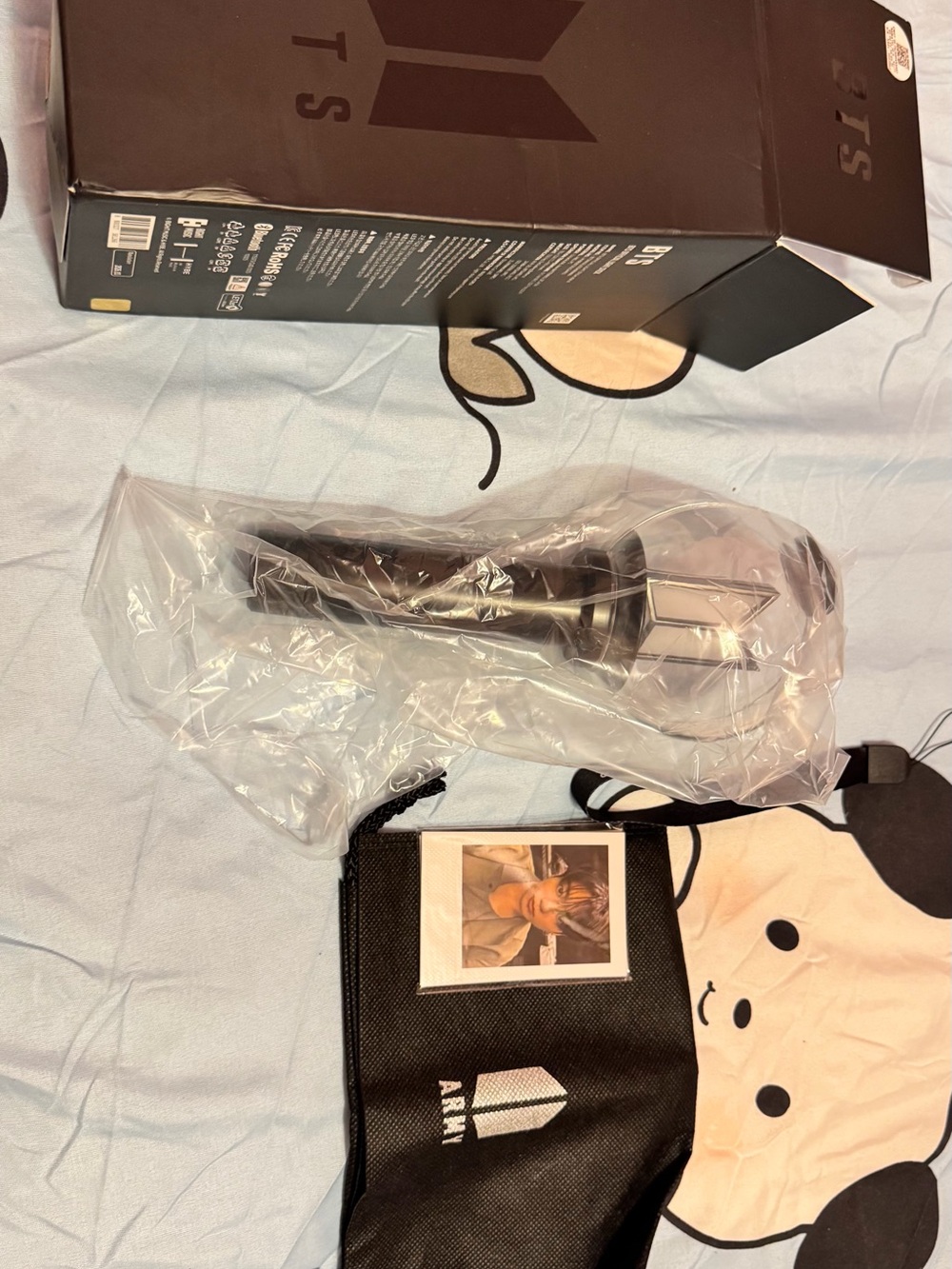 BTS Official-Style Lightstick Cover in Black
